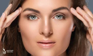 نمونه لیفت دایرکت ابرو یک خانم