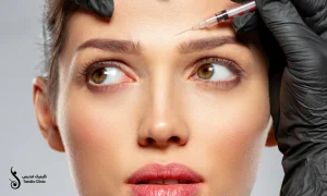 تزریق فیلر خط اخم برای خانمی با چهره ی زیبا | فیلر خط اخم